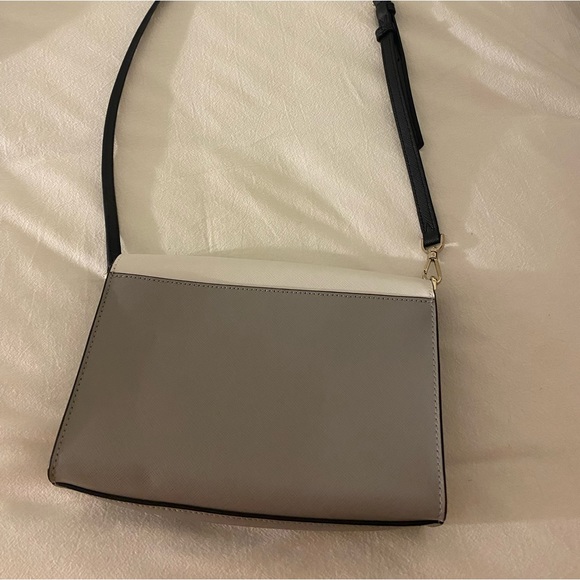 Kate Spade black, white and gray satchel - Picture 2 of 3